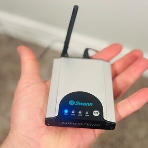 Swann SW234-W2R 4-Channel 2.4GHz Wireless Receiver N3960 Video Cameras Audio